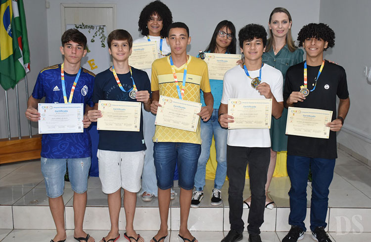 OLIMPÍADA NACIONAL – Oito estudantes de Tangará são medalhistas na ONEE