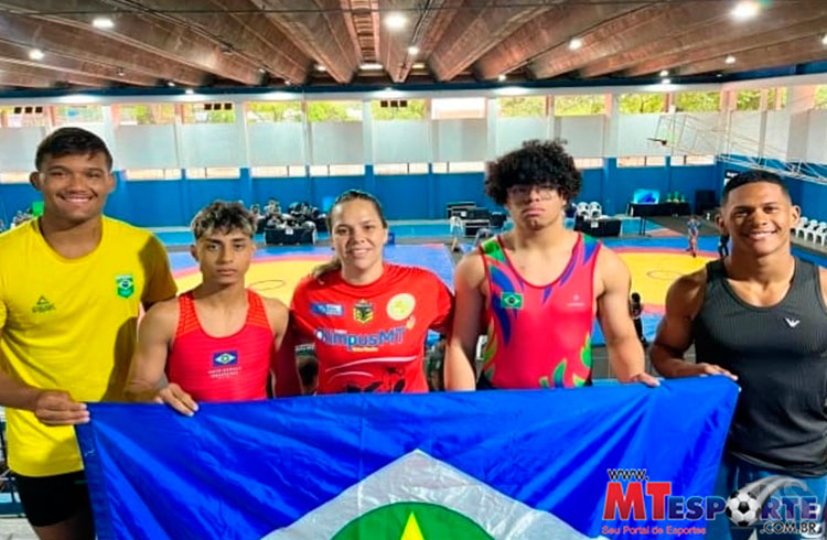 BRASILEIRO WRESTLING – Mato Grosso garante ouro, bronze e vaga para o Pan-Americano