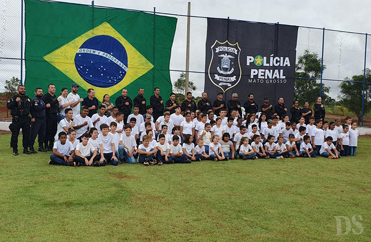 PREVENÇÃO ÀS DROGAS – Policiais penais iniciam edição 2023 do Projeto Agente Mirim em Mato Grosso