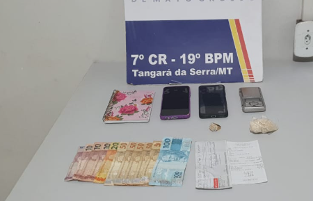 TRÁFICO NA MADRUGADA – Casal é detido com drogas e dinheiro na região da rodoviária