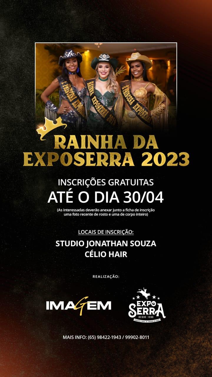 TANGARÁ DA SERRA – Abertas inscrições para concurso Rainha da Exposerra 2023