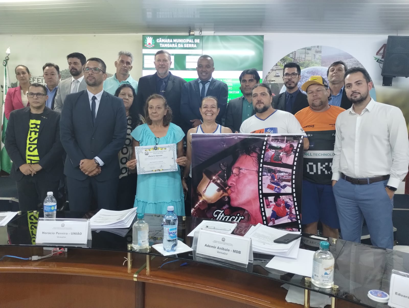 Câmara de Tangará da Serra homenageia pioneiro Itacir Carpenedo, falecido em março