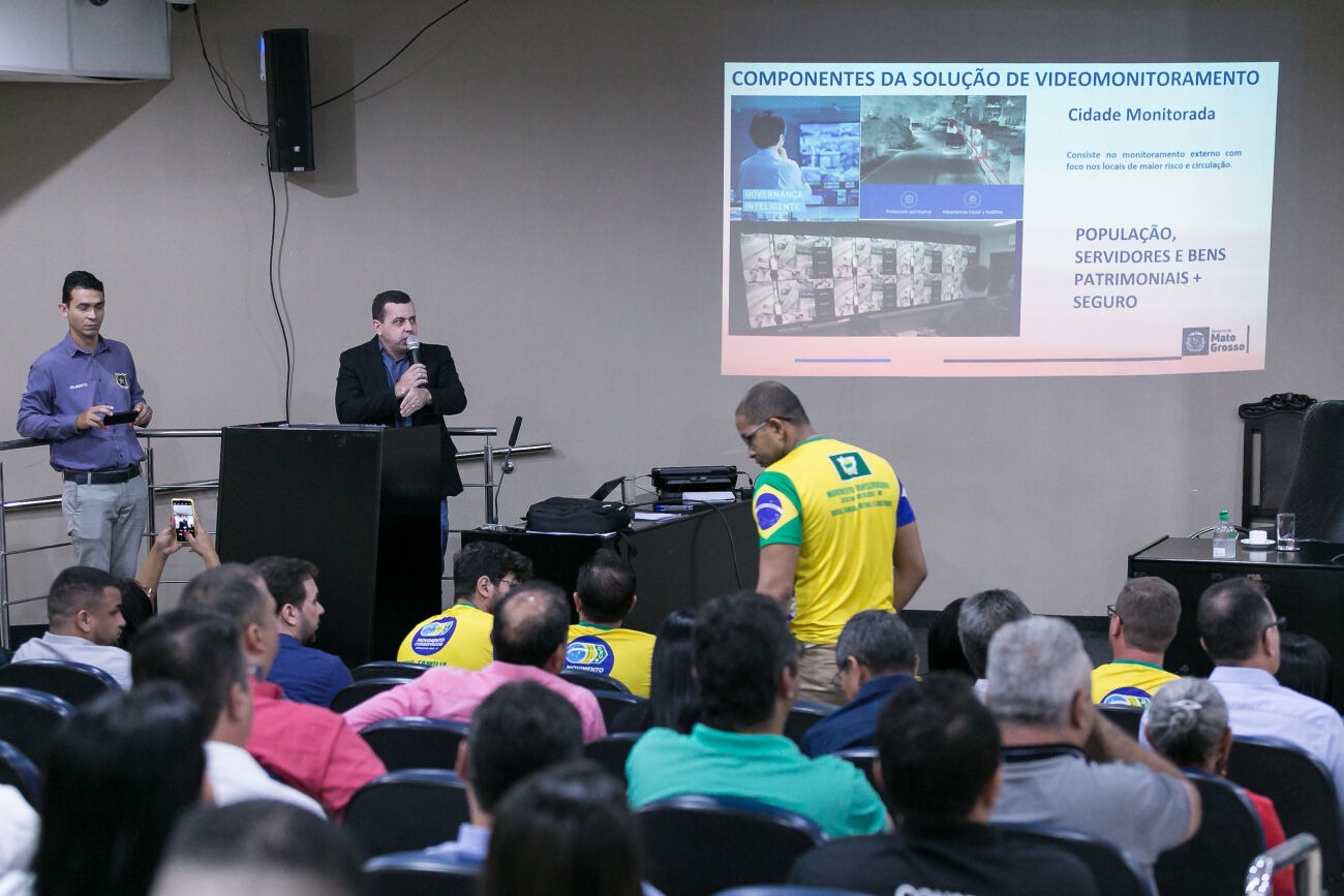 MAIS SEGURANÇA - Programa Vigia Mais MT é apresentado aos membros dos Conselhos Comunitários de Segurança
