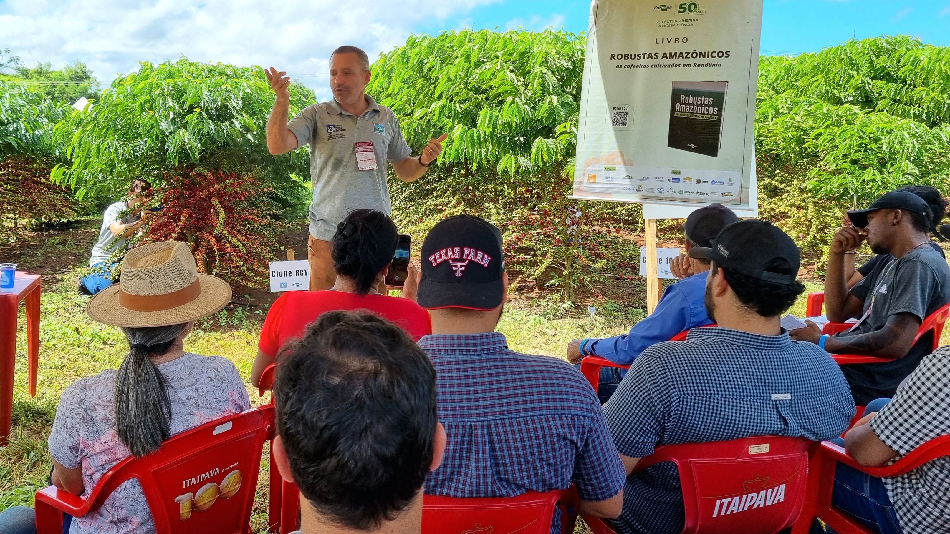EM TANGARÁ DA SERRA - Dia de campo mostra clones de café Robustas Amazônicos para o cerrado mato-grossense