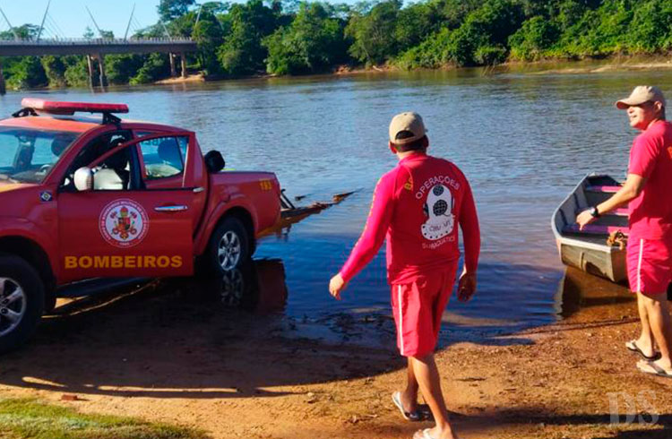 BARRA DO BUGRES – Bombeiros encontram corpo de homem no Rio Paraguai