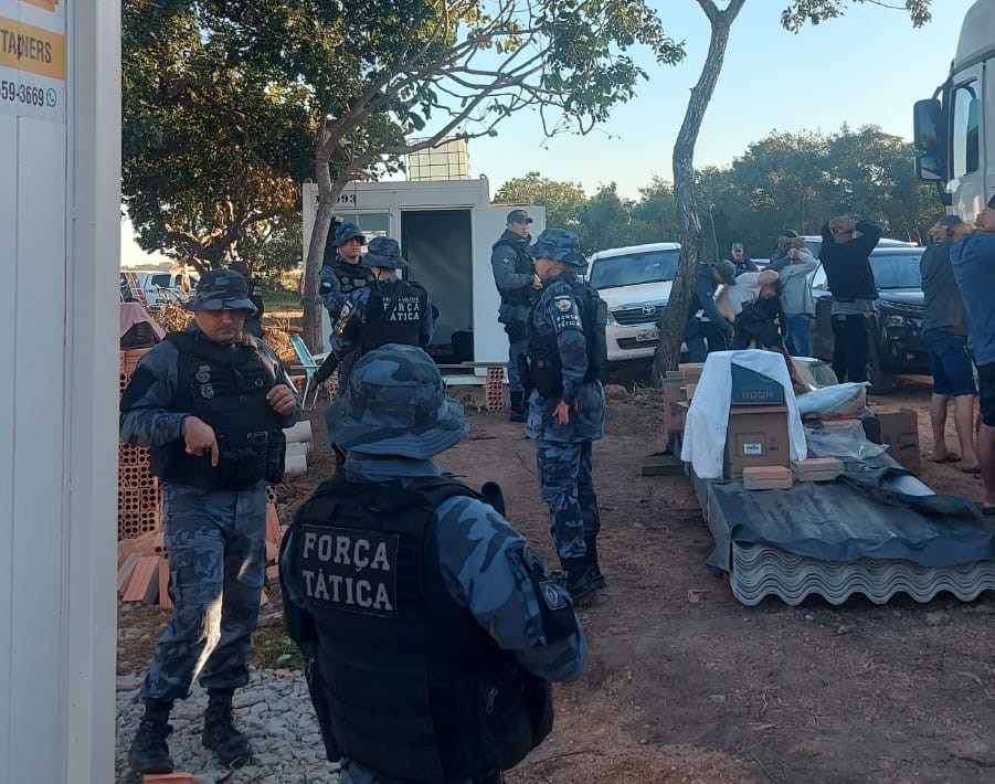 TOLERÂNCIA ZERO - Grileiros com "estrutura milionária" são presos tentando invadir terras na Região do Araguaia