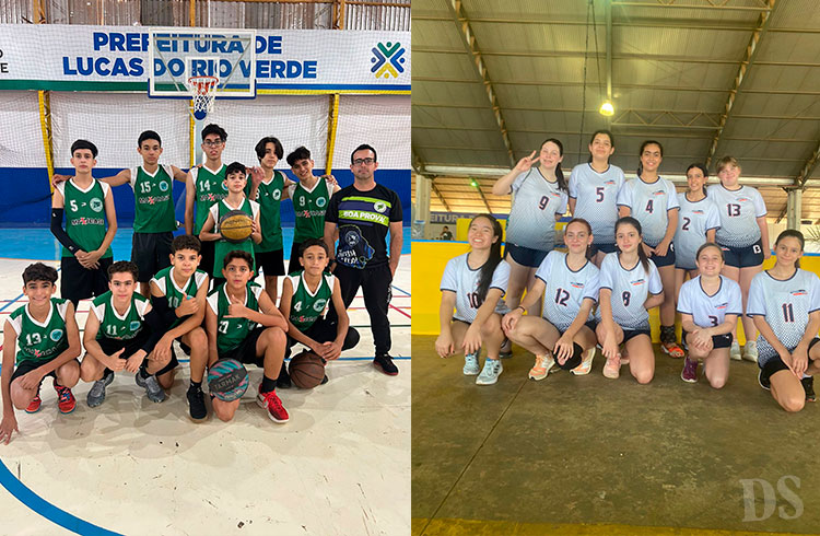 EM LUCAS DO RIO VERDE – Equipes de Tangará da Serra disputam títulos de campeãs dos Jogos Escolares