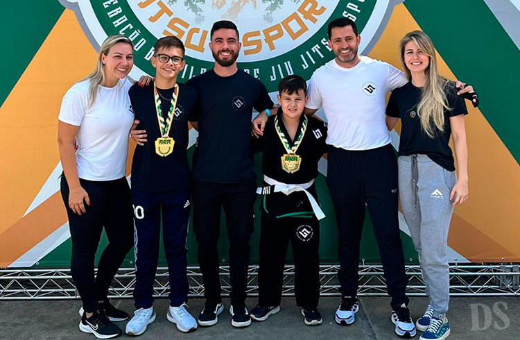 DE TANGARÁ – Irmãos Vitor e Kaique são Campeões Brasileiros de Jiu-Jitsu