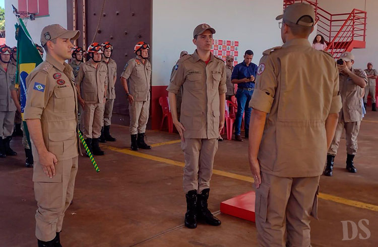 MUDANÇA – Capitão Caique Xavier Lima assume comando em Tangará da Serra