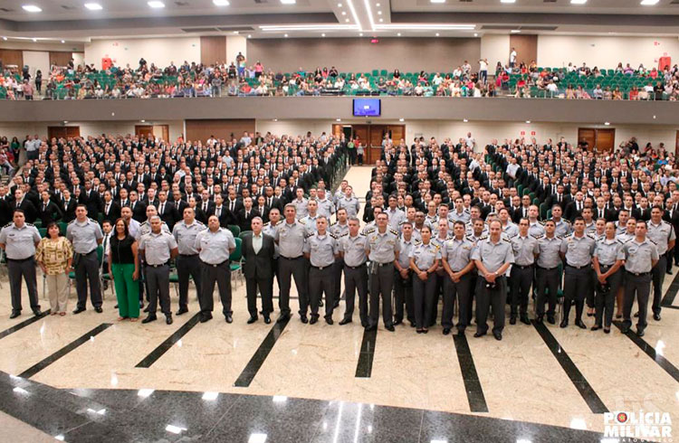 CAPACITAÇÃO – Polícia Militar realiza aula inaugural do curso de formação de 560 alunos soldados e oficiais