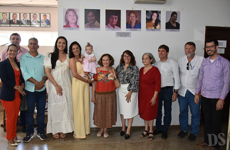 COMEMORAÇÕES – Inauguração do Painel Primeiras damas de Tangará abre Campanha do Agosto Lilás, Verde e Dourado