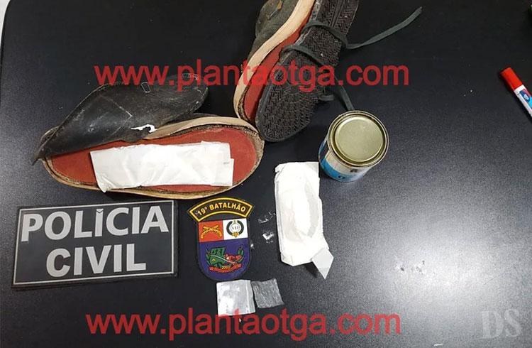 EM TANGARÁ – Jovem é preso após ser flagrado entregando cocaína para empresário