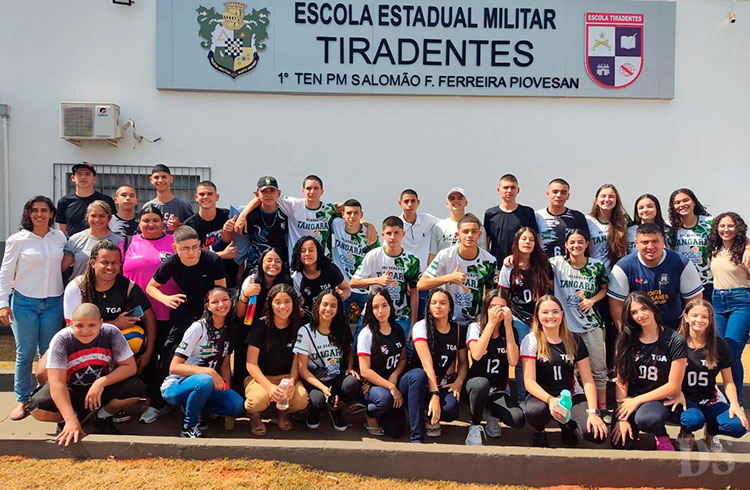 2ª EDIÇÃO – 61 alunos de Tangará da Serra participam dos Jogos das Escolas Militares de Mato Grosso