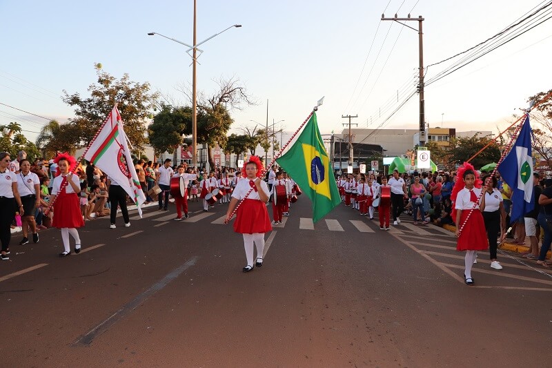 DIA DA INDEPENDÊNCIA - Tradicional Desfile Cívico de 07 de Setembro reunirá mais de 30 escolas e instituições