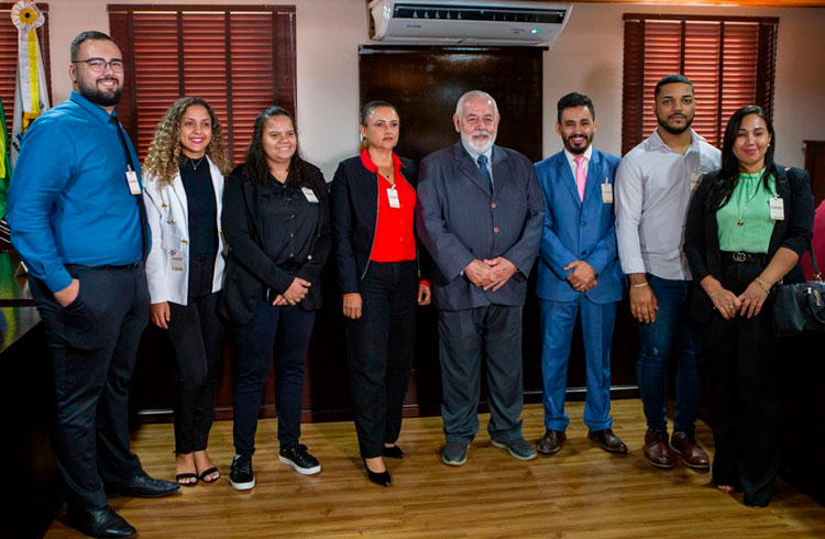 NOSSO JUDICIÁRIO – Estudantes de Tangará fazem visita ao Tribunal de Justiça