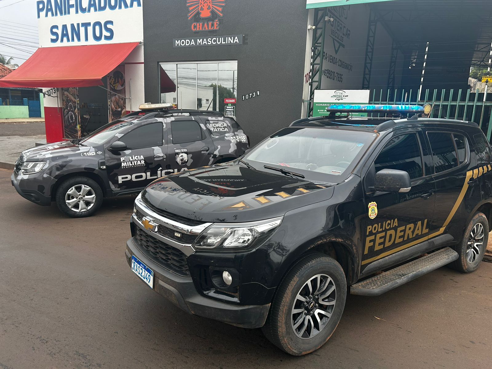 PF faz operação contra tráfico de drogas em MT e Tangará da Serra tem suspeitos de envolvimento detidos