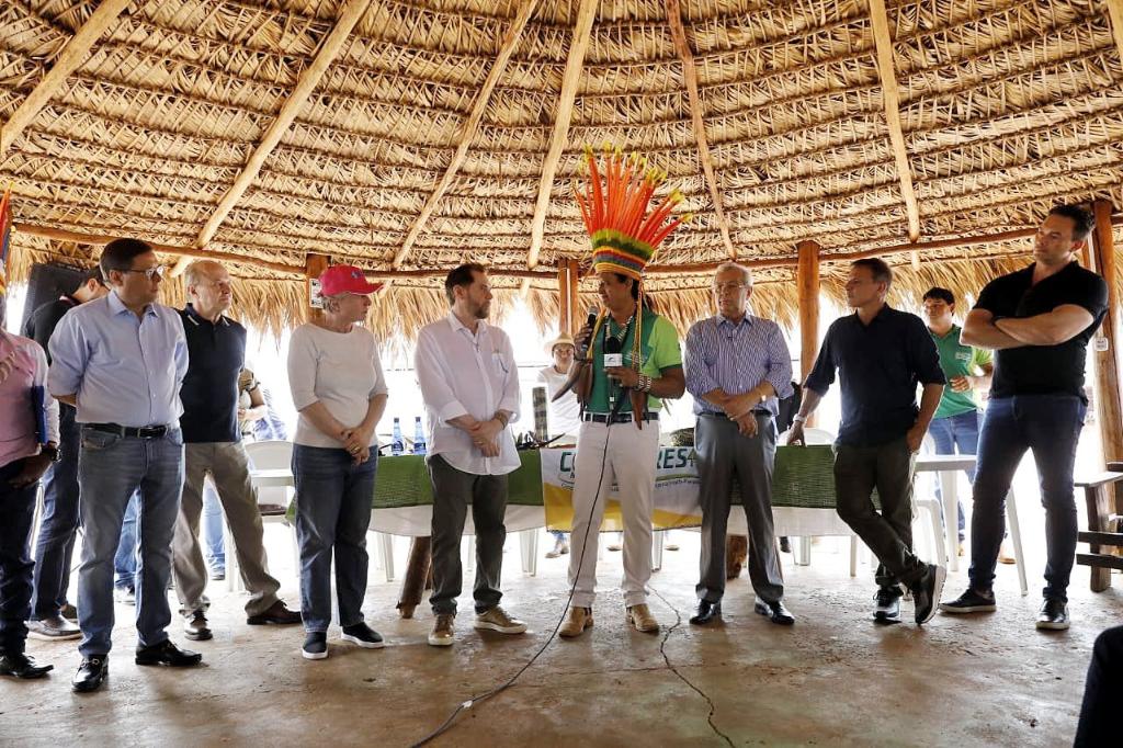 SUSTENTABILIDADE – Senadores conhecem produção de indígenas de Campo Novo