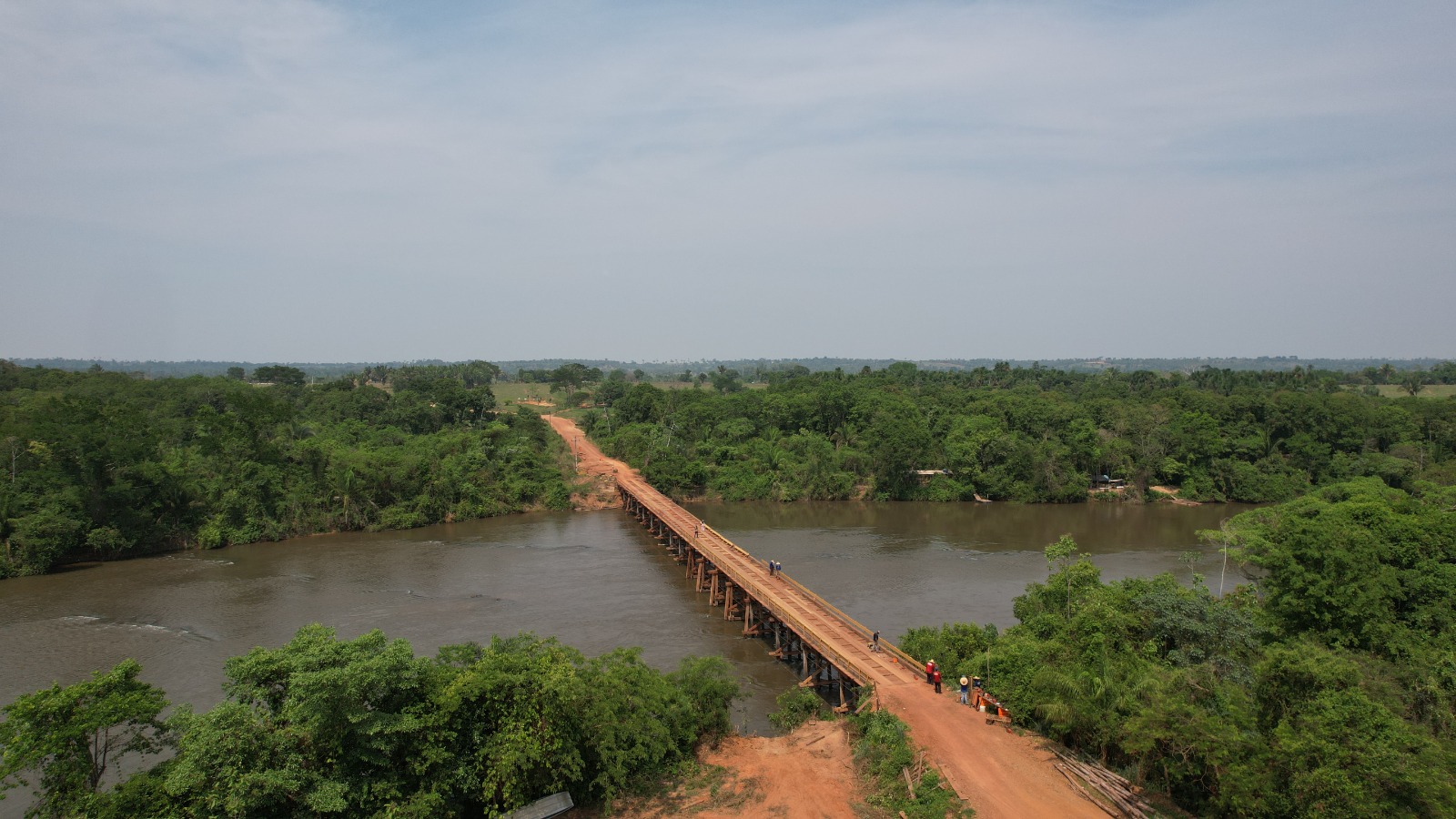 OBRA CONCLUÍDA - Município recebe reforma da Ponte sobre o Rio Sepotuba