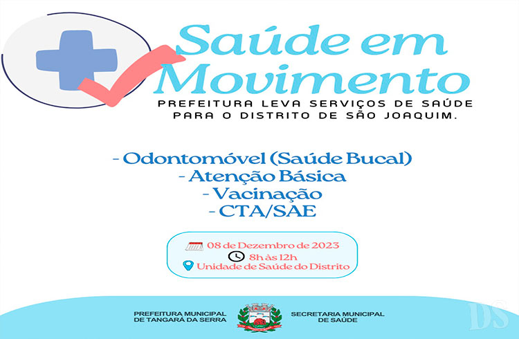 SAÚDE EM MOVIMENTO – Prefeitura leva serviços de saúde à comunidade de São Joaquim do Boche