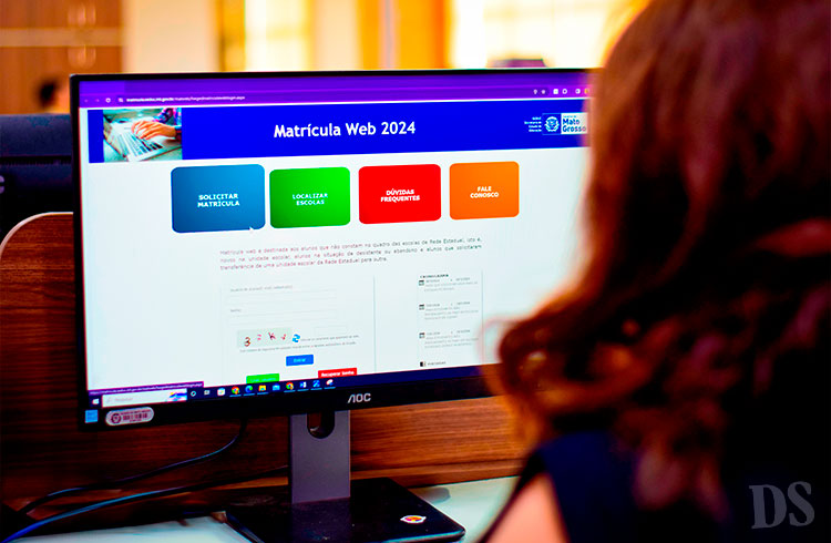 MATRÍCULA WEB 2024 – Aberto cadastramento para matrícula na rede estadual