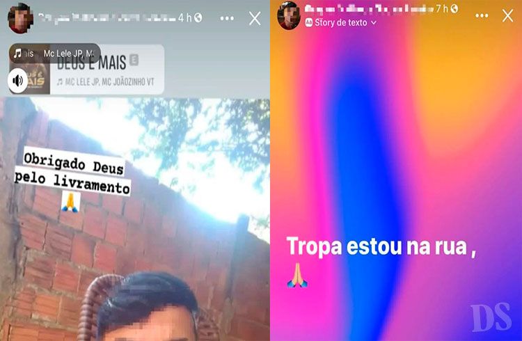 ACUSADOS DE TRÁFICO – Presos no fim de semana, casal é solto pela Justiça e comemoram liberação no Instagram