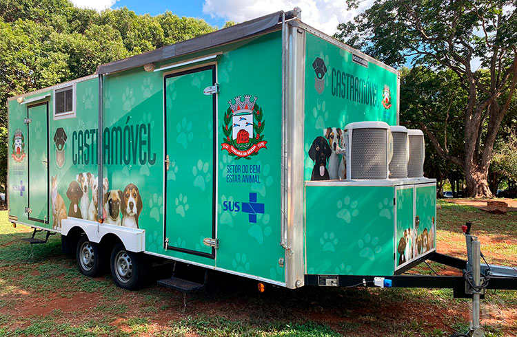 CASTRAMÓVEL – Mais de 80 animais já foram castrados em Tangará