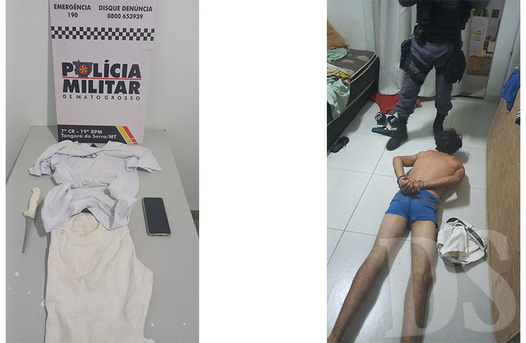 MADRUGADA DE SÁBADO - Polícia age rápido e prende suspeito que esfaqueou mulher