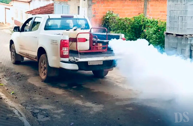 COMBATE AO AEDES AEGYPTI – Borrifação de inseticida com fumacê inicia nas próximas semanas em Tangará