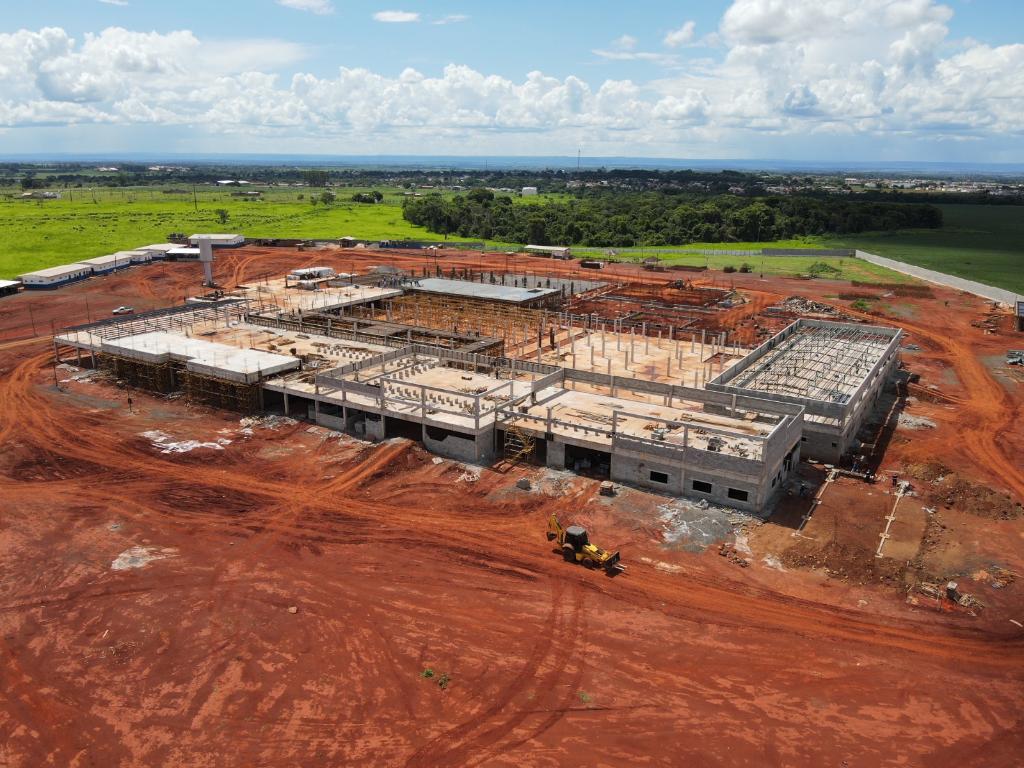 Hospital Regional de Tangará da Serra está com 23% da obra realizada
