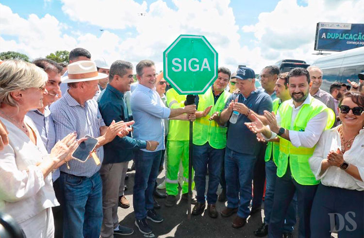 TRECHO DUPLICADO – Governo de Mato Grosso entrega primeiros 15 quilômetros da BR-163