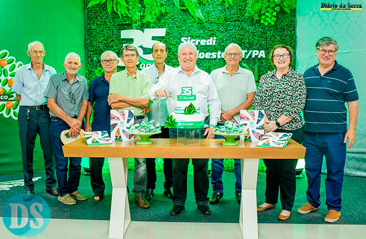 SICREDI SUDOESTE MT/PA – Juntos, celebramos o aniversário de Tangará, cidade onde a cooperativa foi fundada