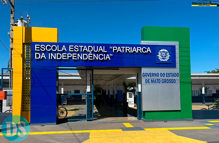 REFORMA COMPLETA – Escola Estadual Patriarca da Independência será inaugurada nesta sexta