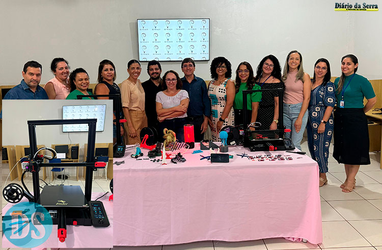 TECNOLOGIA E INOVAÇÃO – 14 Centros Municipais de Tangará da Serra receberam impressoras 3D