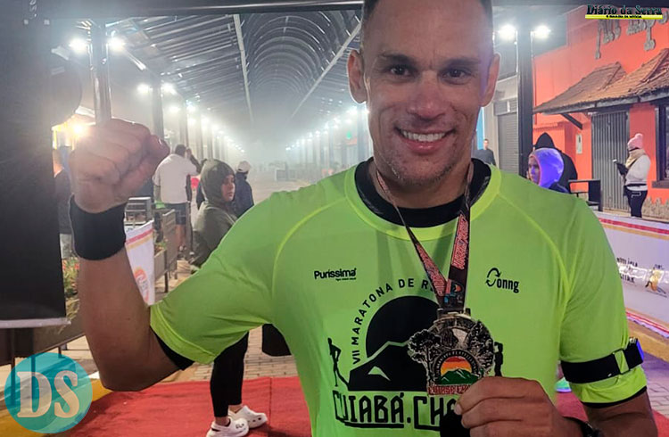ROGÉRIO DA SILVA – Tangaraense participa da Maratona de Revezamento Cuiabá a Chapada