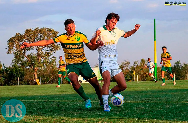 POR 2 A 0 – Cuiabá perde para o Palmeiras na estreia do Brasileirão Sub-17
