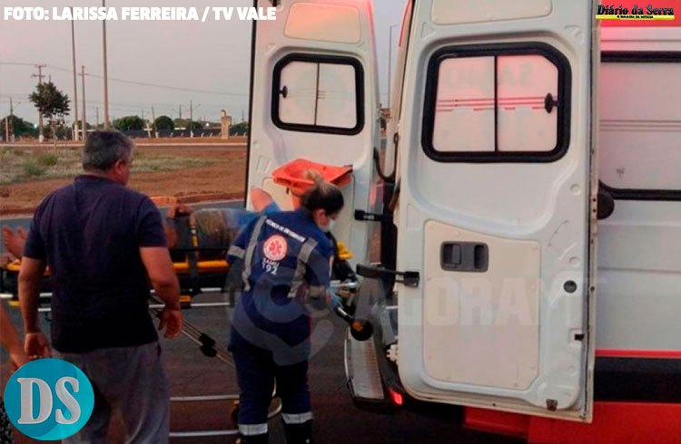 EM TANGARÁ DA SERRA – Mulher morre após marido bater moto contra meio-fio
