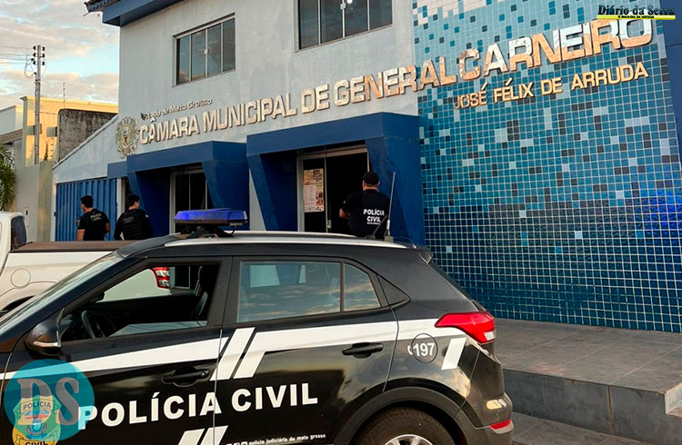 GENERAL CARNEIRO – Operação apura suposta fraude em concurso; presidente da Câmara é preso