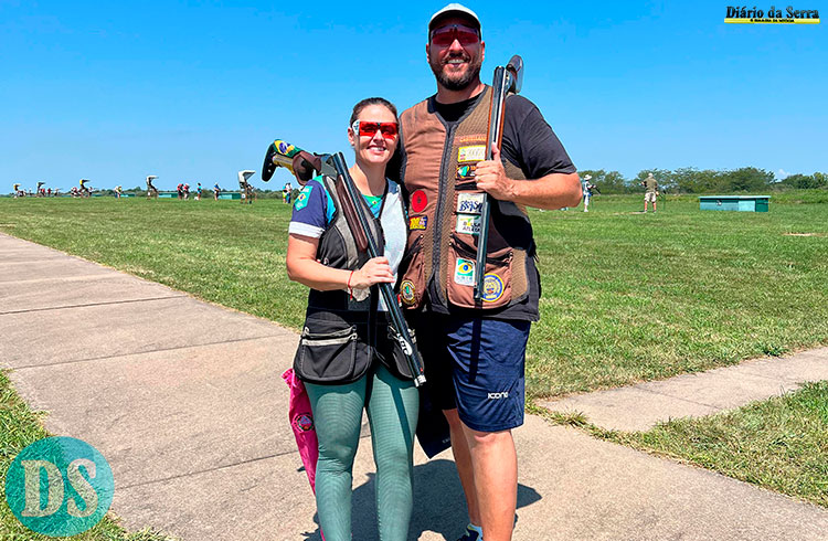 MURILO E MARCELA – Casal de Tangará da Serra participa do Campeonato Mundial de Tiro ao Prato nos EUA