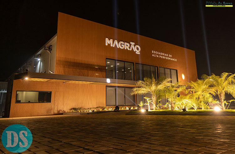 AVANÇADAS TECNOLOGIAS – Inauguração da Nova Fábrica da Magrão Esquadrias de Alta Performance é um Sucesso em Tangará