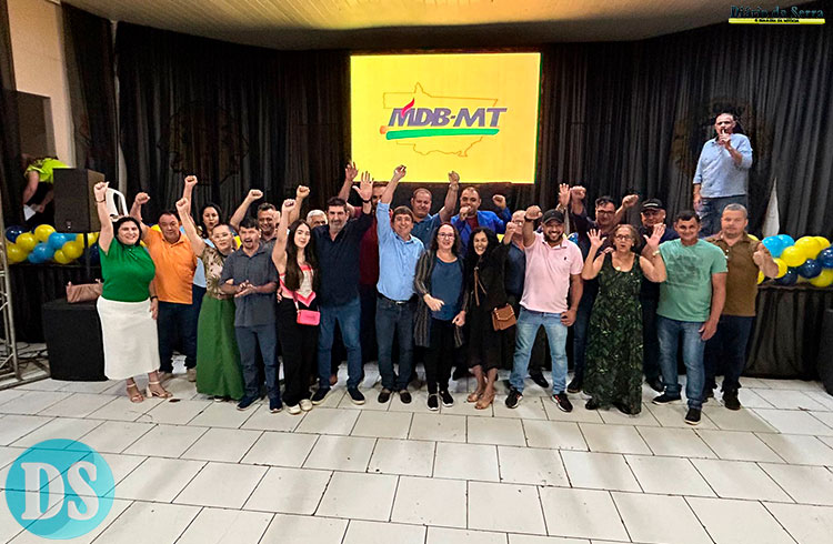 ASSUMIU PARTIDO – Dr. João e Marcelo Show fortalecem MDB e alcançam vitória histórica ao conquistar três cadeiras em Tangará
