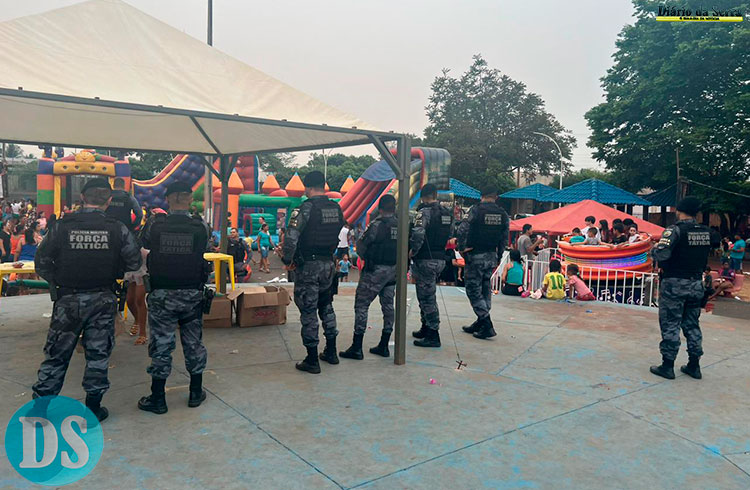 FESTA DO BEM – Polícia Militar toma frente de festa realizada por facção para o Dia das Crianças