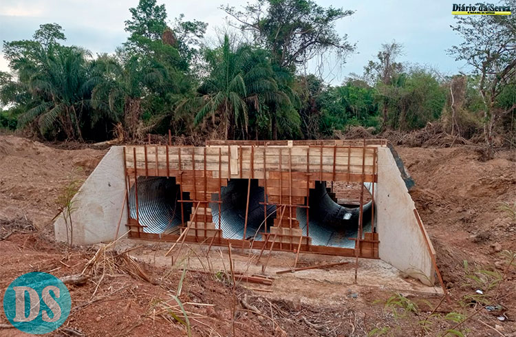 ZONA RURAL – Prefeitura de Nova Olímpia entregará nova ponte no Assentamento Rio Branco nos próximos dias