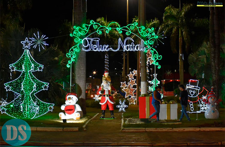 CIDADE DAS LUZES – Instalação da decoração do Natal Iluminado 2024 inicia na segunda-feira