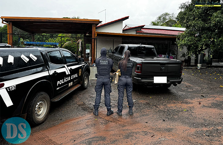 SALVE AGRO – Polícia Civil cumpre 21 buscas em investigação de desvio de cargas em Tangará e outras quatro cidades