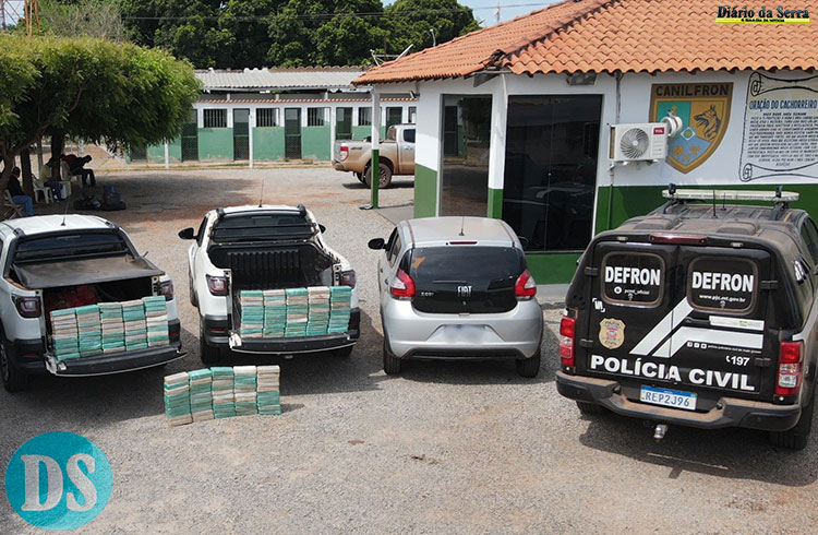 SEGURANÇA PÚBLICA – Ação integrada apreende 150 tabletes de cocaína em Tangará da Serra