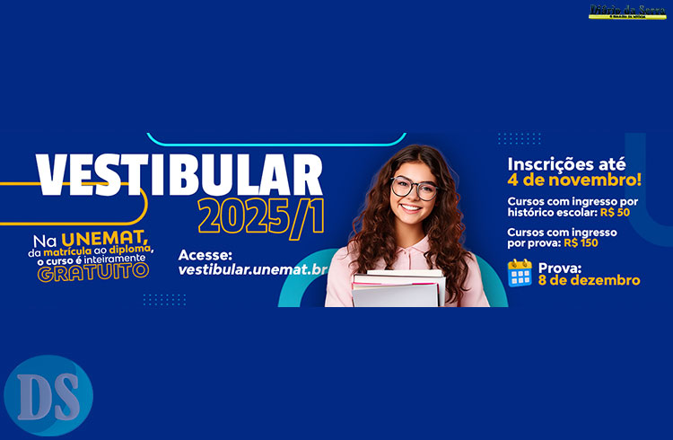 2.550 VAGAS – Mais de 6,5 mil candidatos fazem o vestibular da Unemat neste domingo