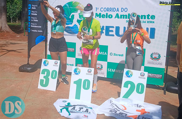 DIA 8 DE DEZEMBRO – Mais de 350 pessoas participam da 1º Corrida do Meio Ambiente de Tangará da Serra