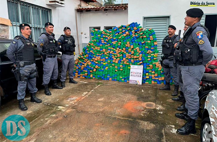 TOLERÂNCIA ZERO - Polícia Militar apreende 2,8 toneladas de drogas nas duas primeiras semanas de 2025