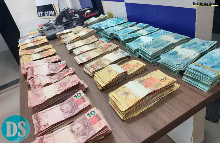 TOLERÂNCIA ZERO – Bando de assaltantes de banco tinha R$ 320 mil em espécie