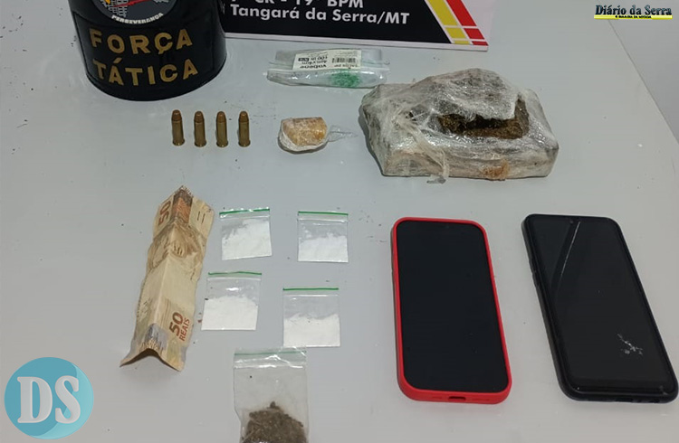 OPERAÇÃO TOLERÂNCIA ZERO - PM apreende grande quantidade de drogas no bairro San Diego